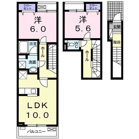 ショコラIの物件間取画像